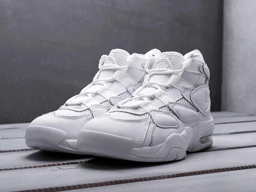 Nike air max 2 uptempo 94 triple white hot sale