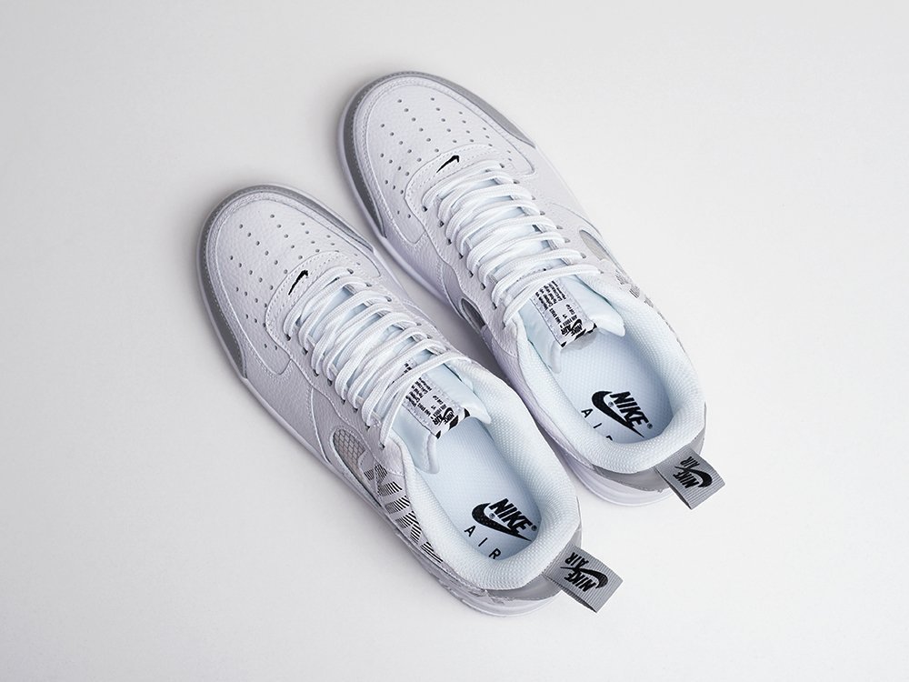 Nike air force grey white top