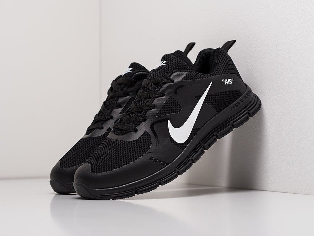 Nike black discount training