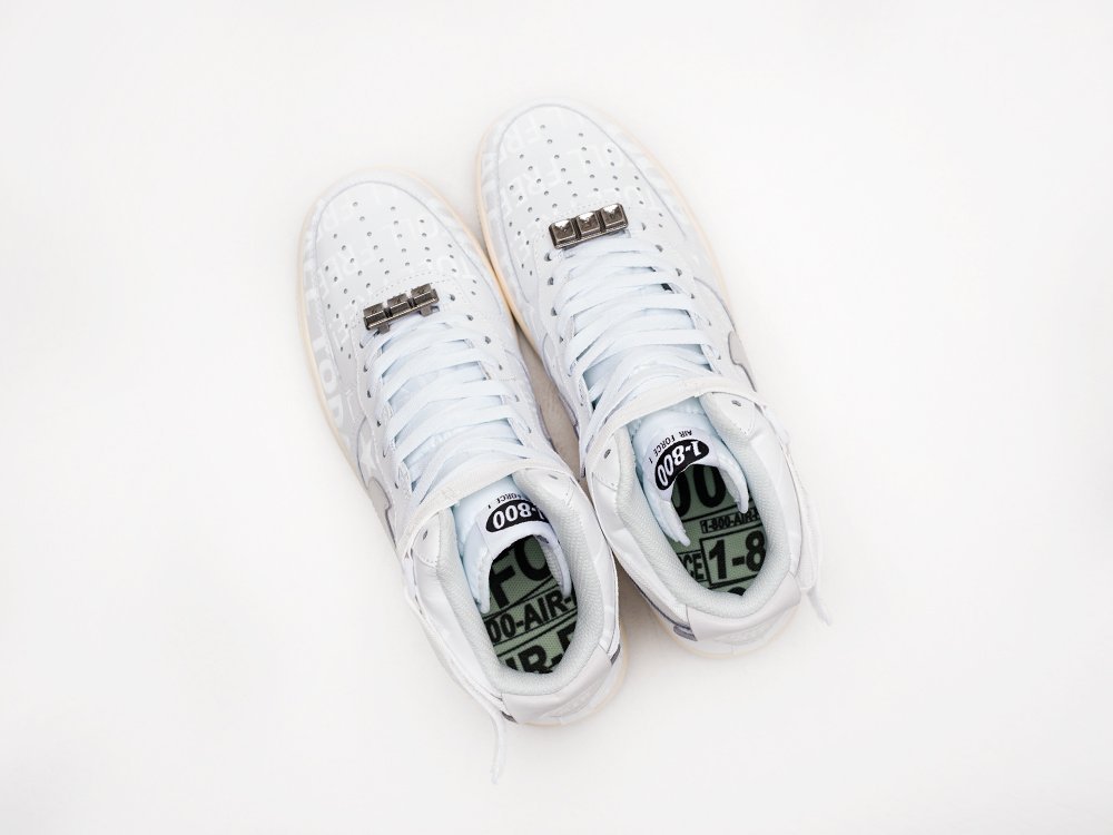 Nike air force clearance 1 white high tops