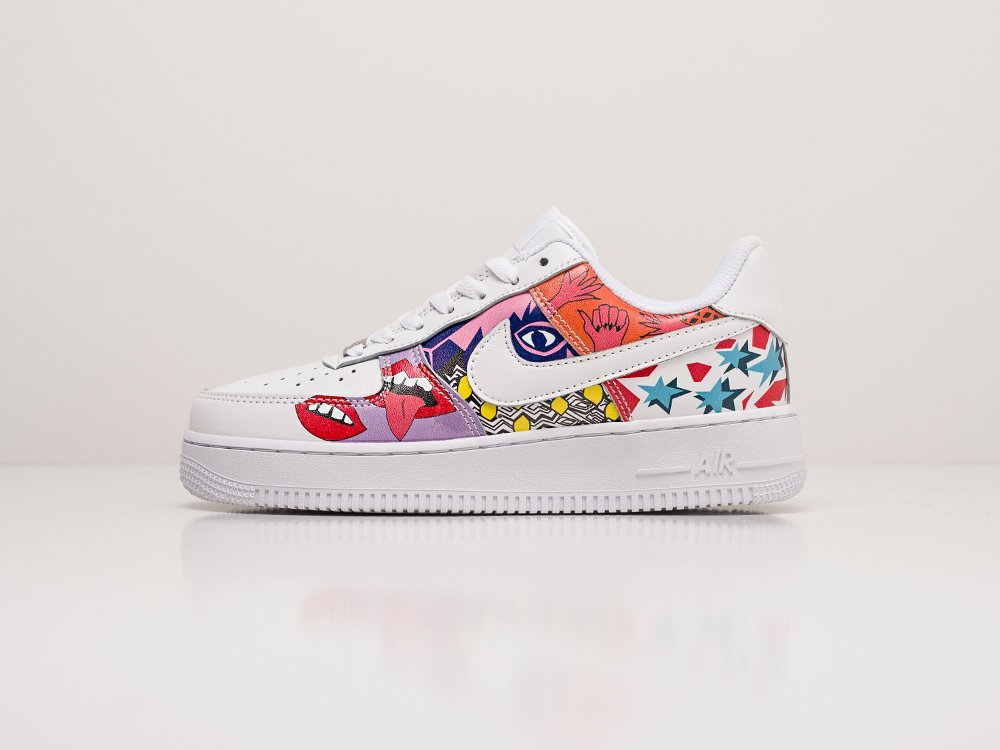 Air force 1 cheap low white custom