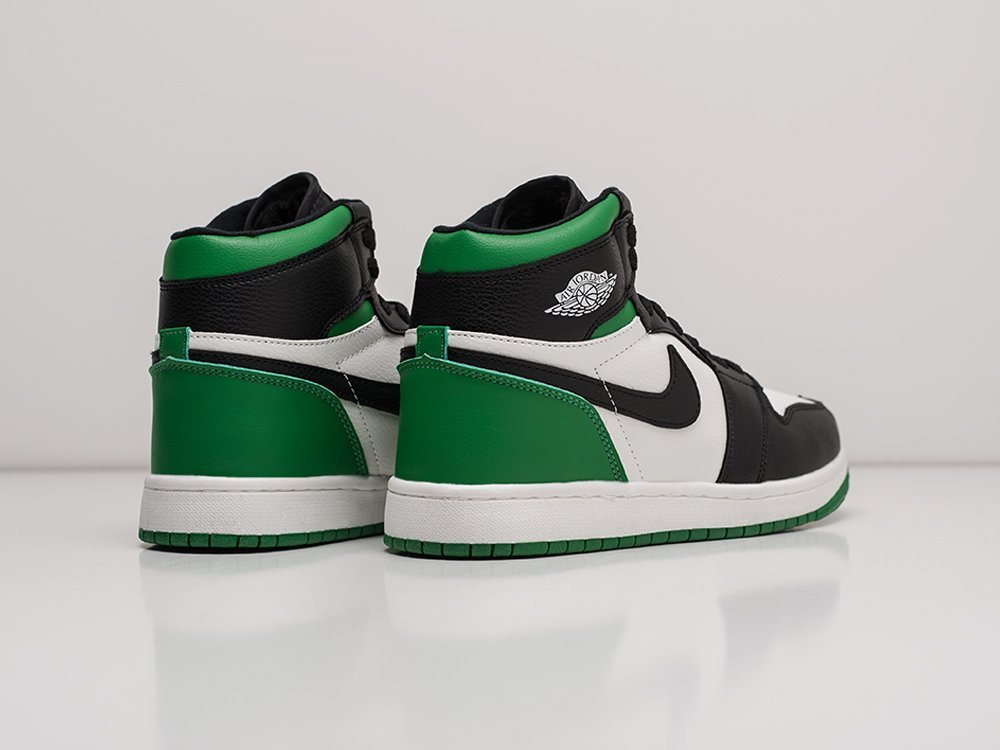 Nike Air Jordan 1 black white green KEDRED
