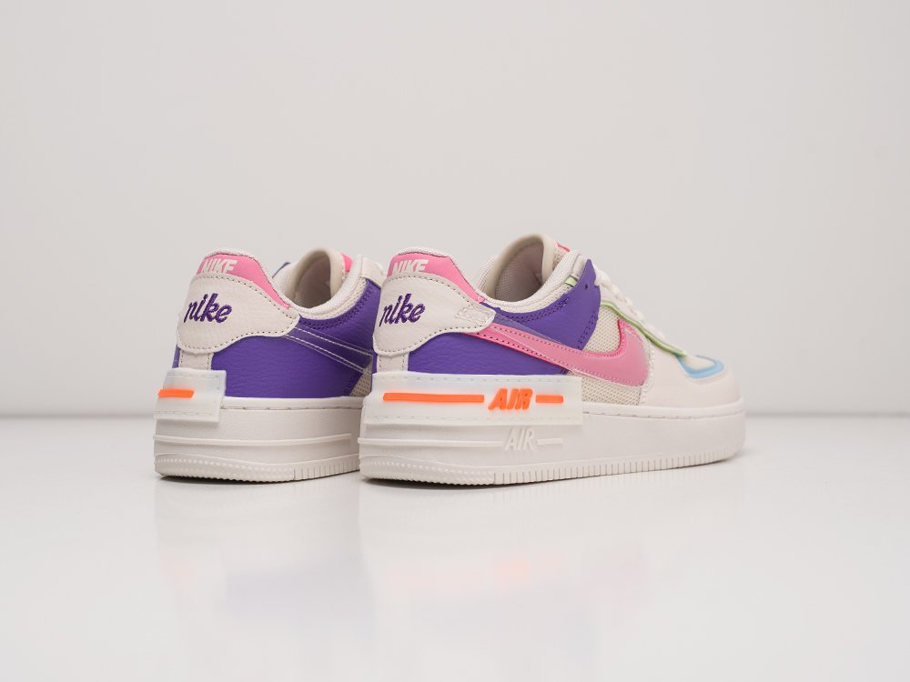 Nike air force 1 outlet shadow white pink purple