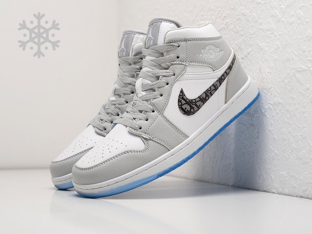 Dior x Nike Air Jordan 1 grey 2021 KEDRED