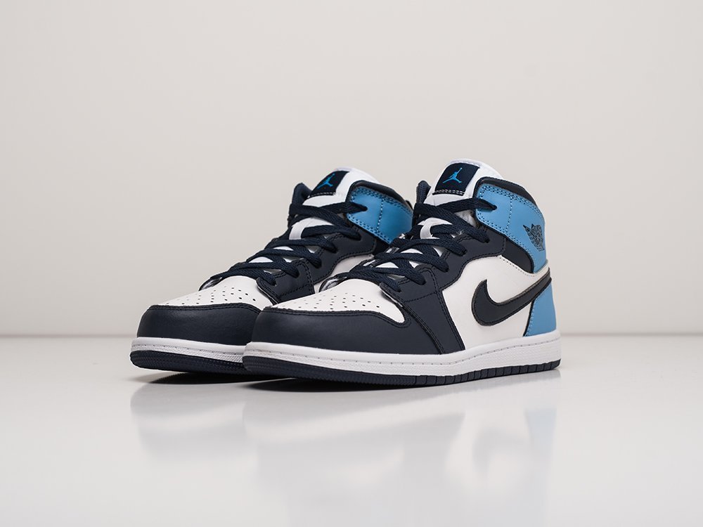 Nike air jordan 1 mid cheap black and white