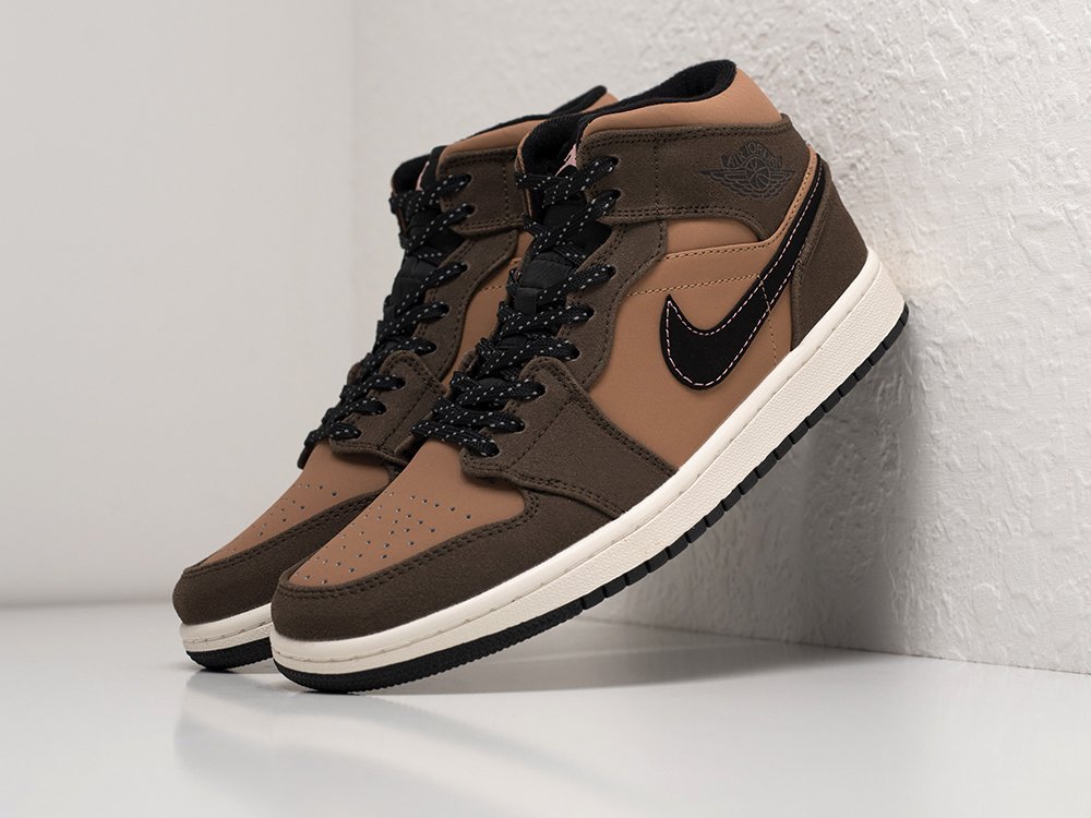 Jordan 1 mid brown deals