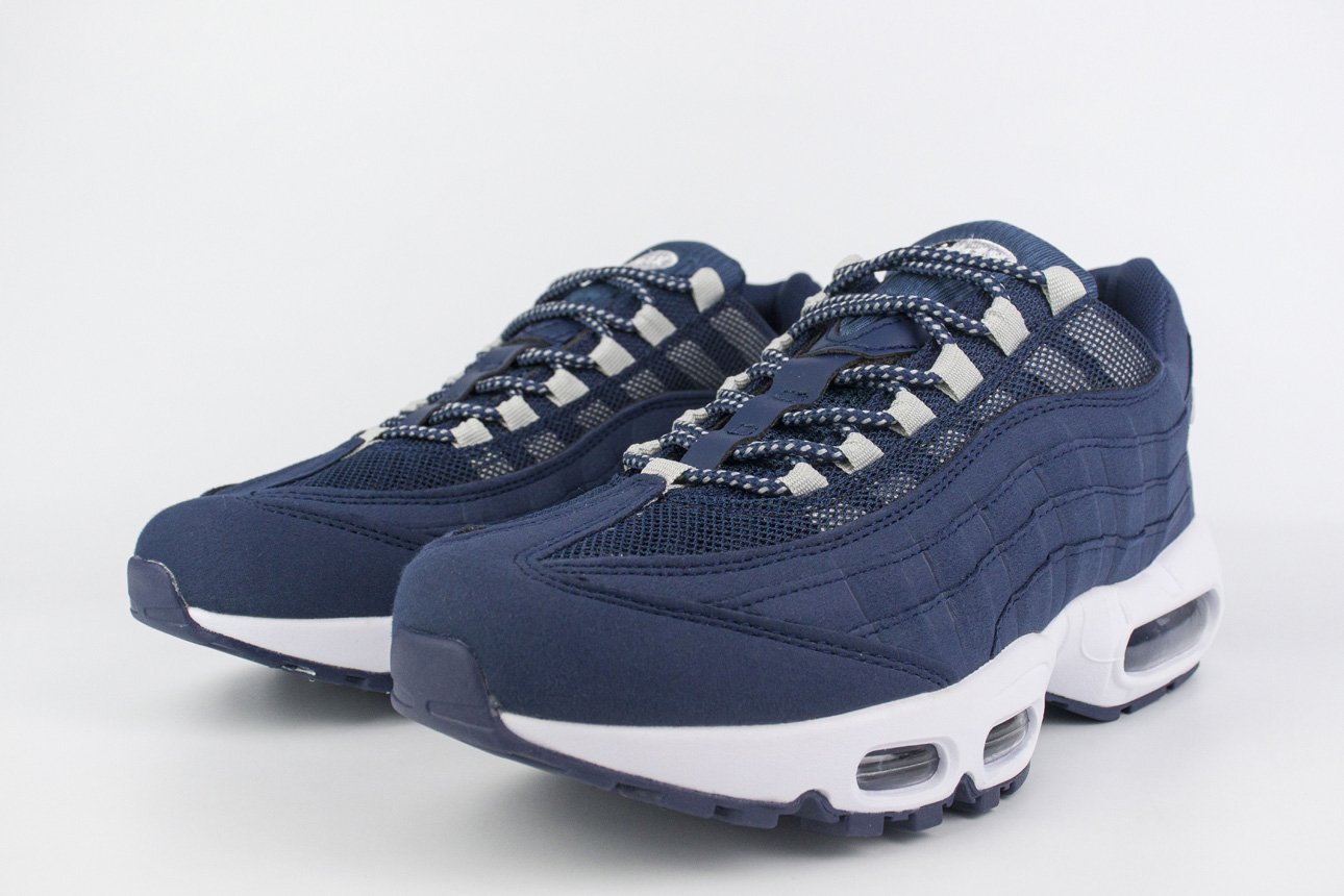 Nike air max 95 blue and white cheap