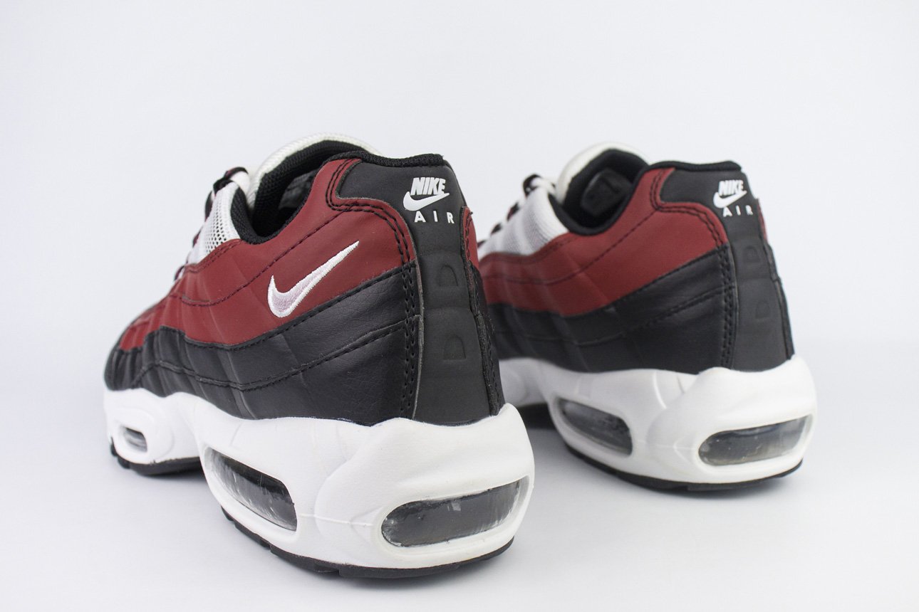 Nike air max clearance 95 black red white