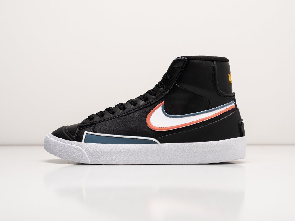 Nike Blazer Mid 77 black leather KEDRED
