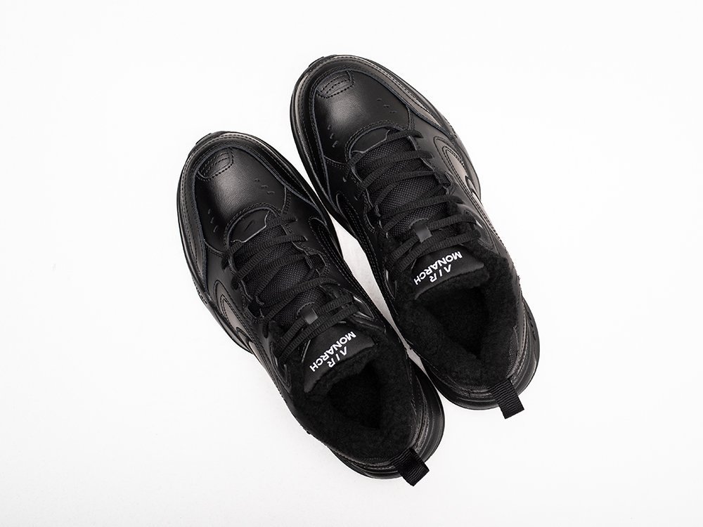 Nike air monarch clearance iv black