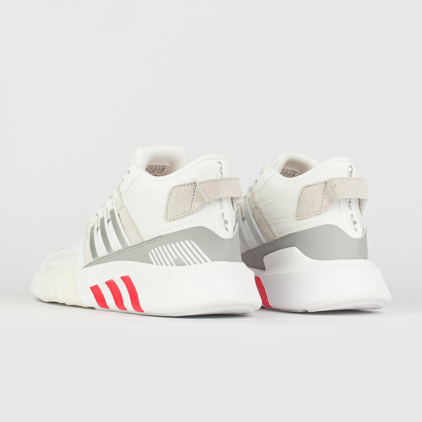 Adidas eqt bask sales adv all white