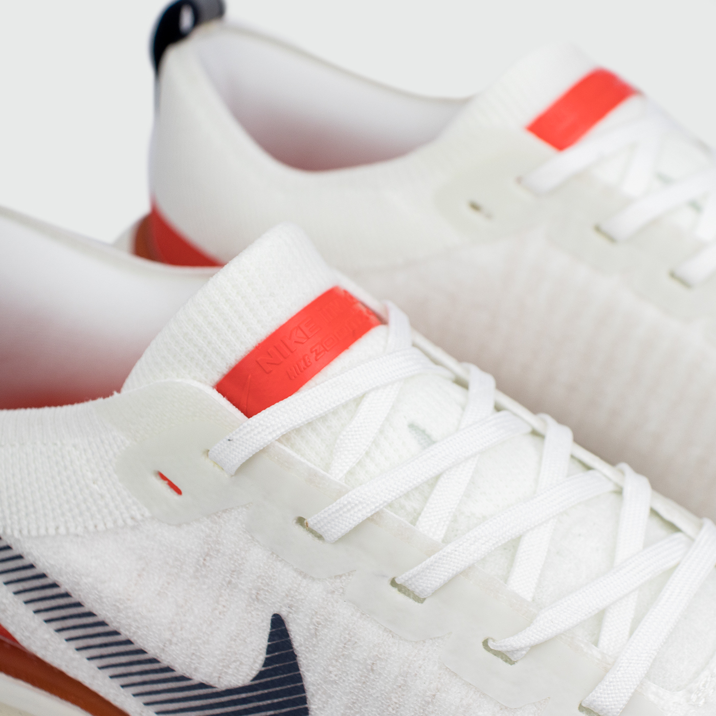 Nike flyknit discount white red