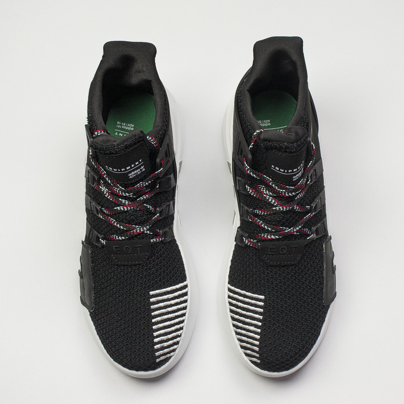 Adidas eqt bask adv black green deals