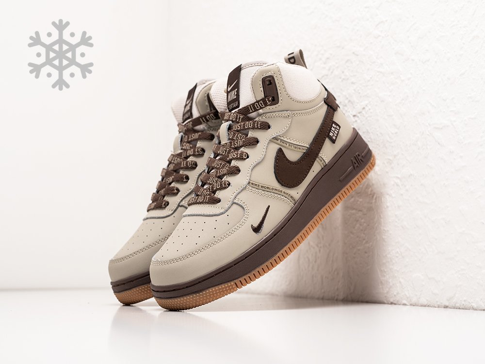 Nike Air Force 1 Mid wmn beige KEDRED
