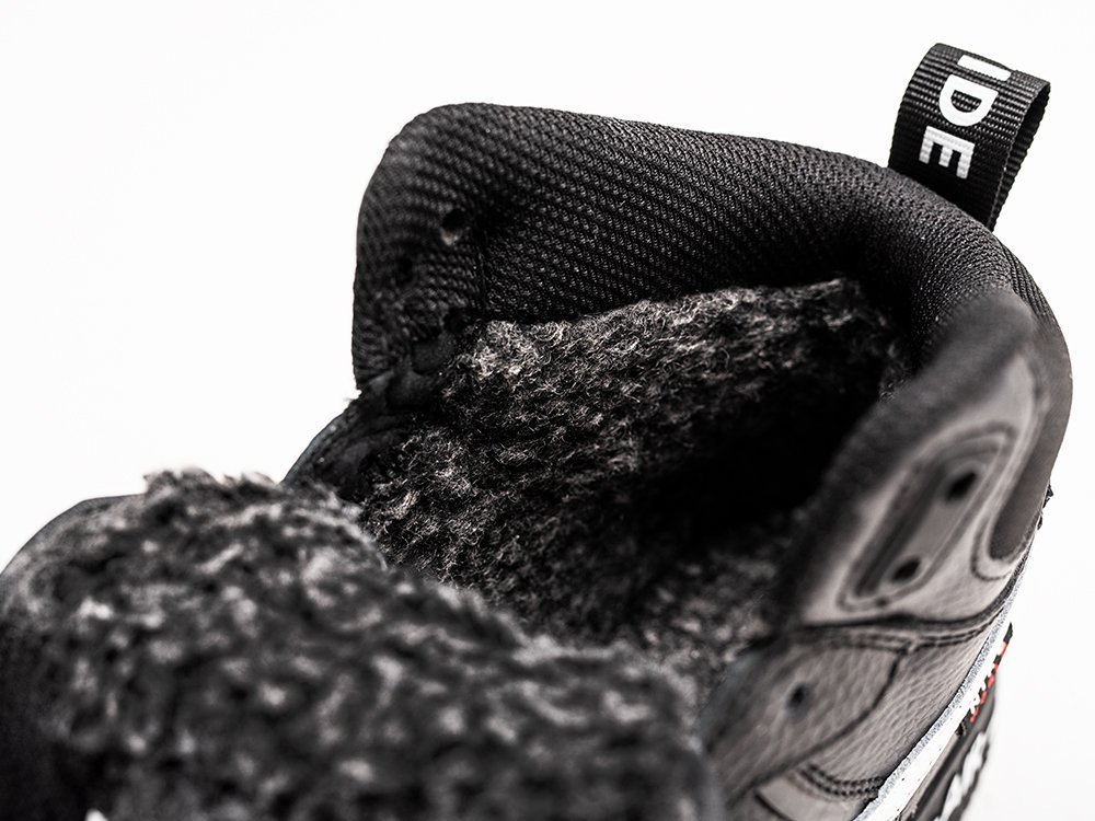 Nike air force 1 mid suede black white outlet