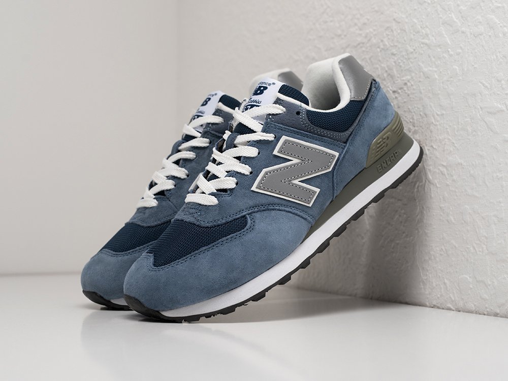 New balance suede blue on sale