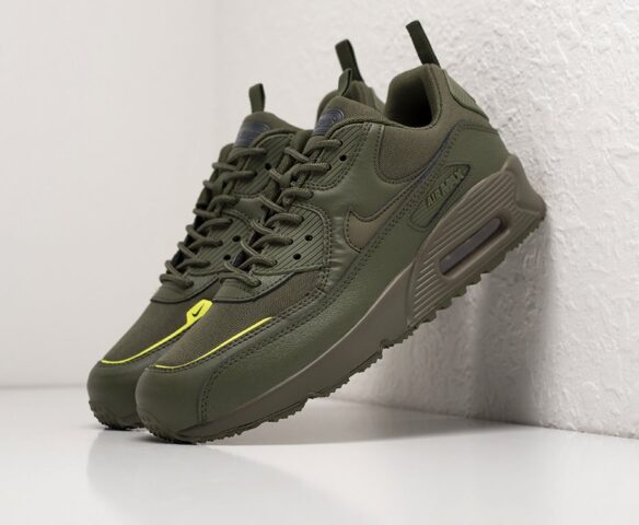 Nike air max green leather deals