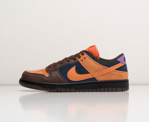 Nike SB Dunk Low multicolored suede basket
