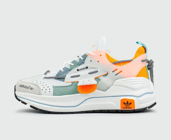Green and orange deals adidas shoes