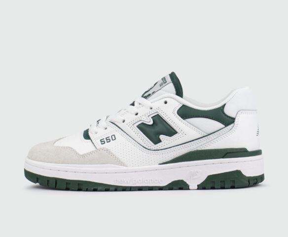 New balance white logo on sale