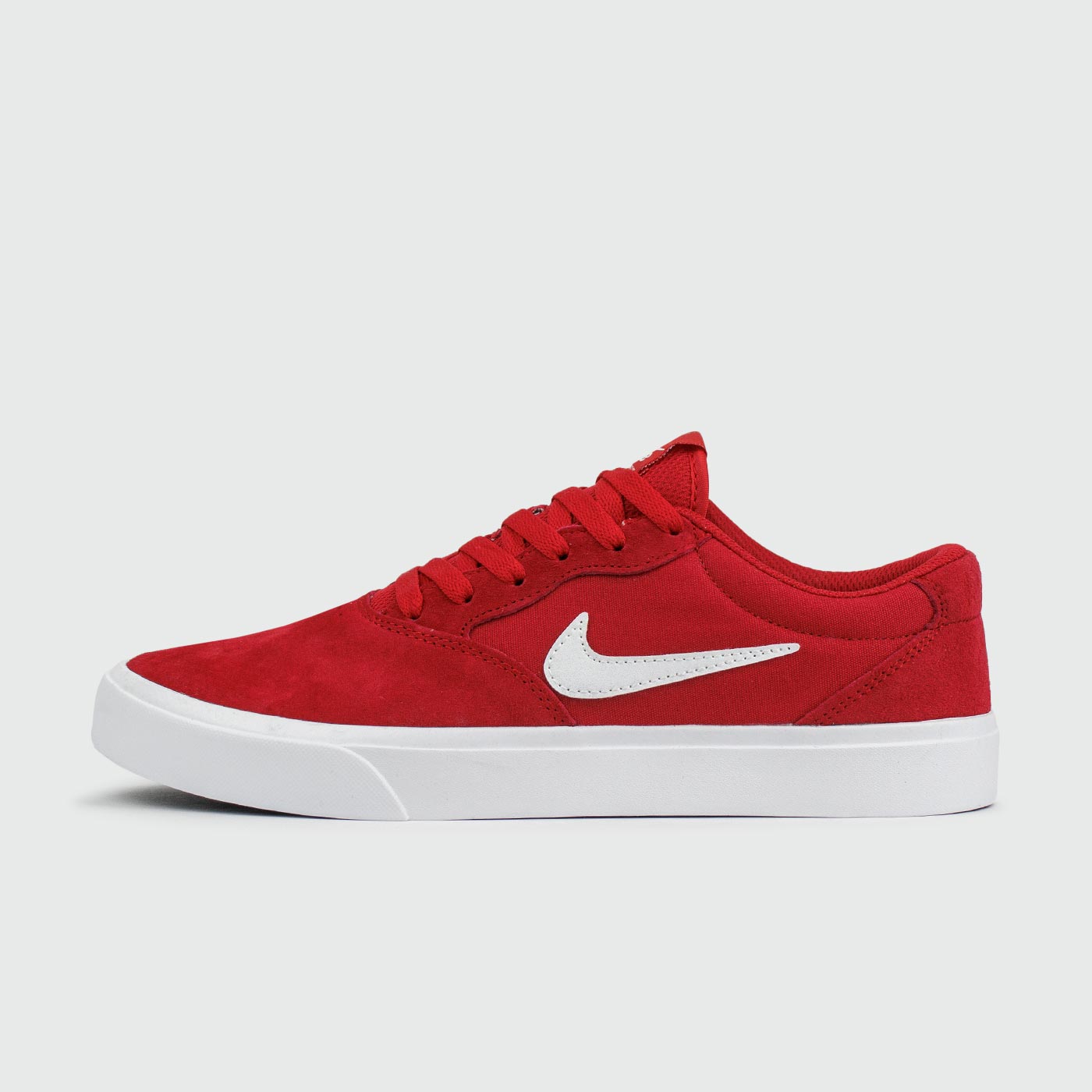 Nike SB Chron Suede Red White KEDRED