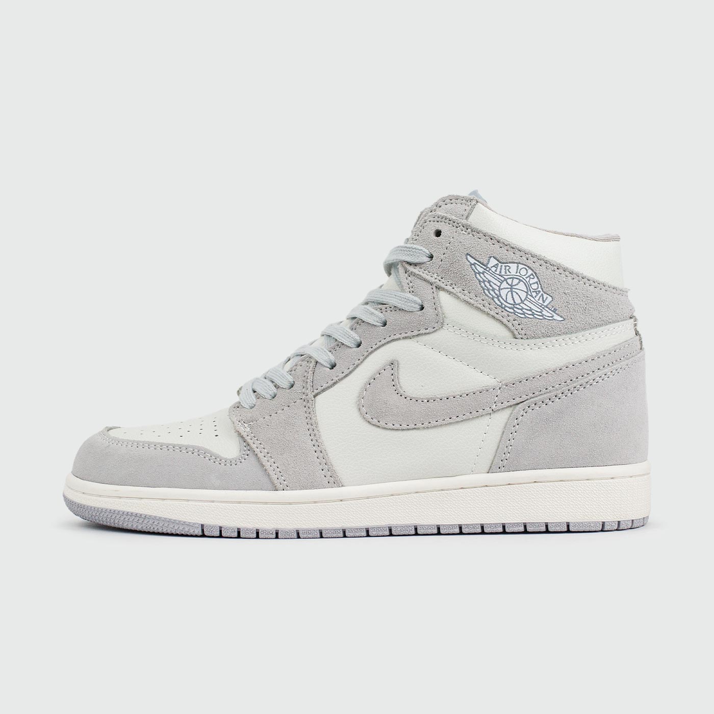 Nike air jordan 1 white grey deals
