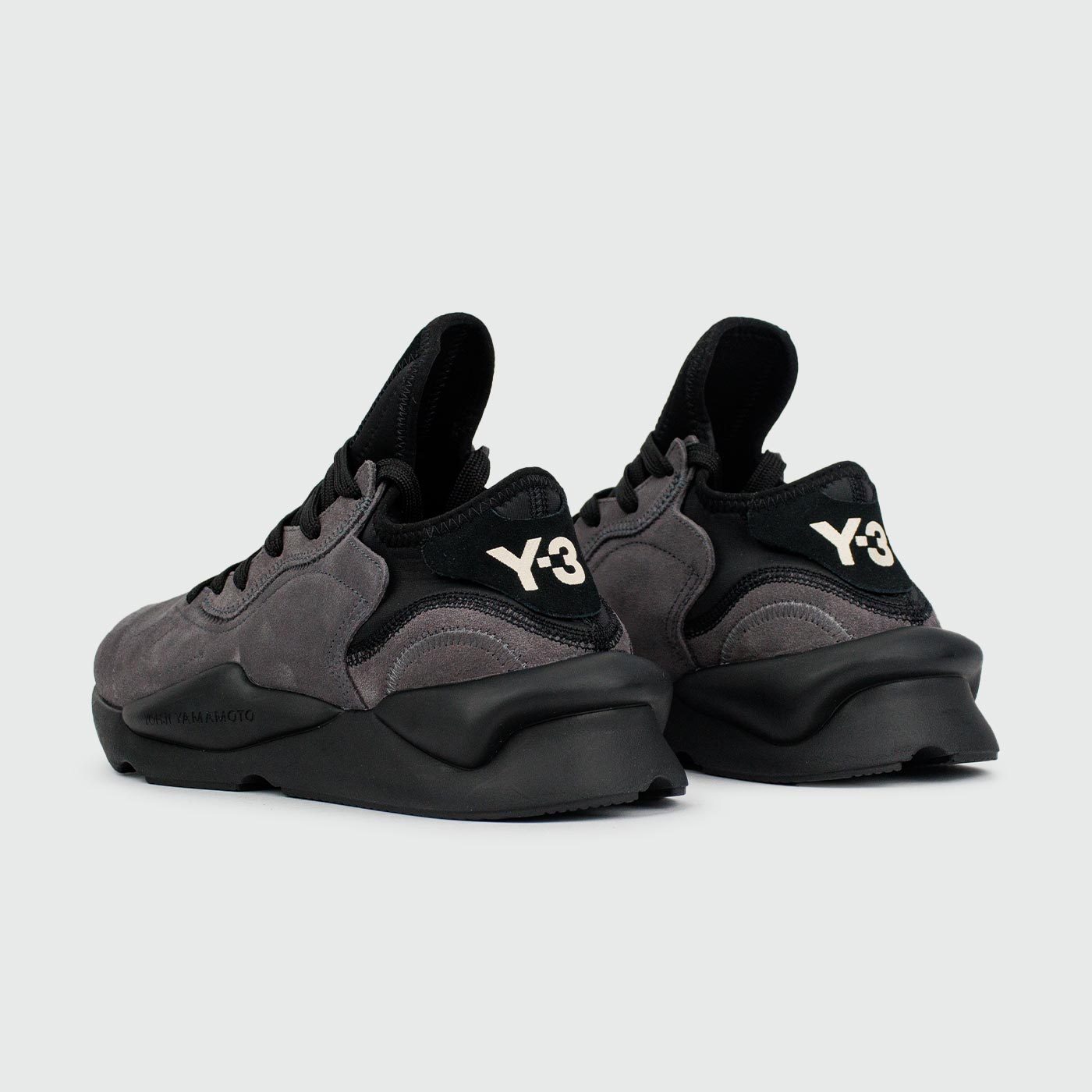 Y3 kaiwa all black new arrivals