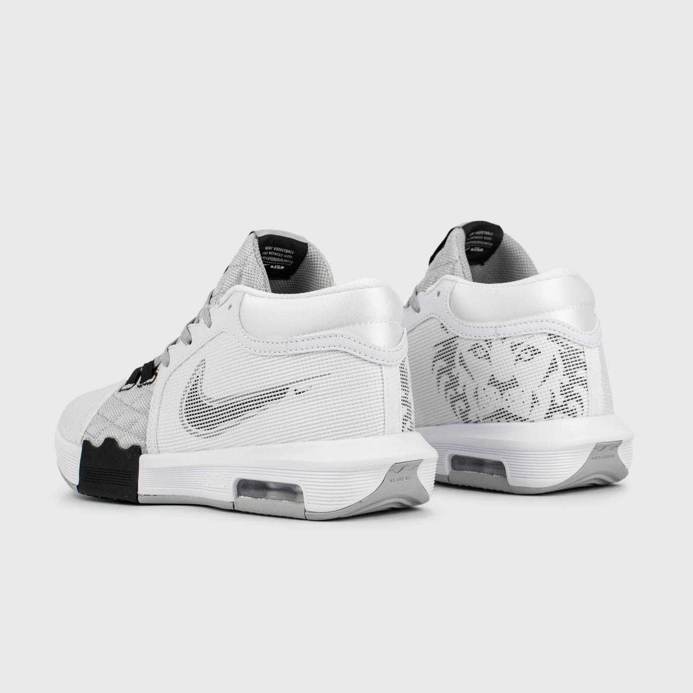 Nike LeBron Witness 8 White Grey KEDRED