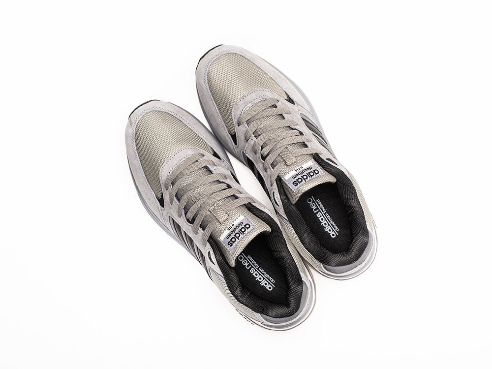 Adidas cloudfoam grey and white 2025
